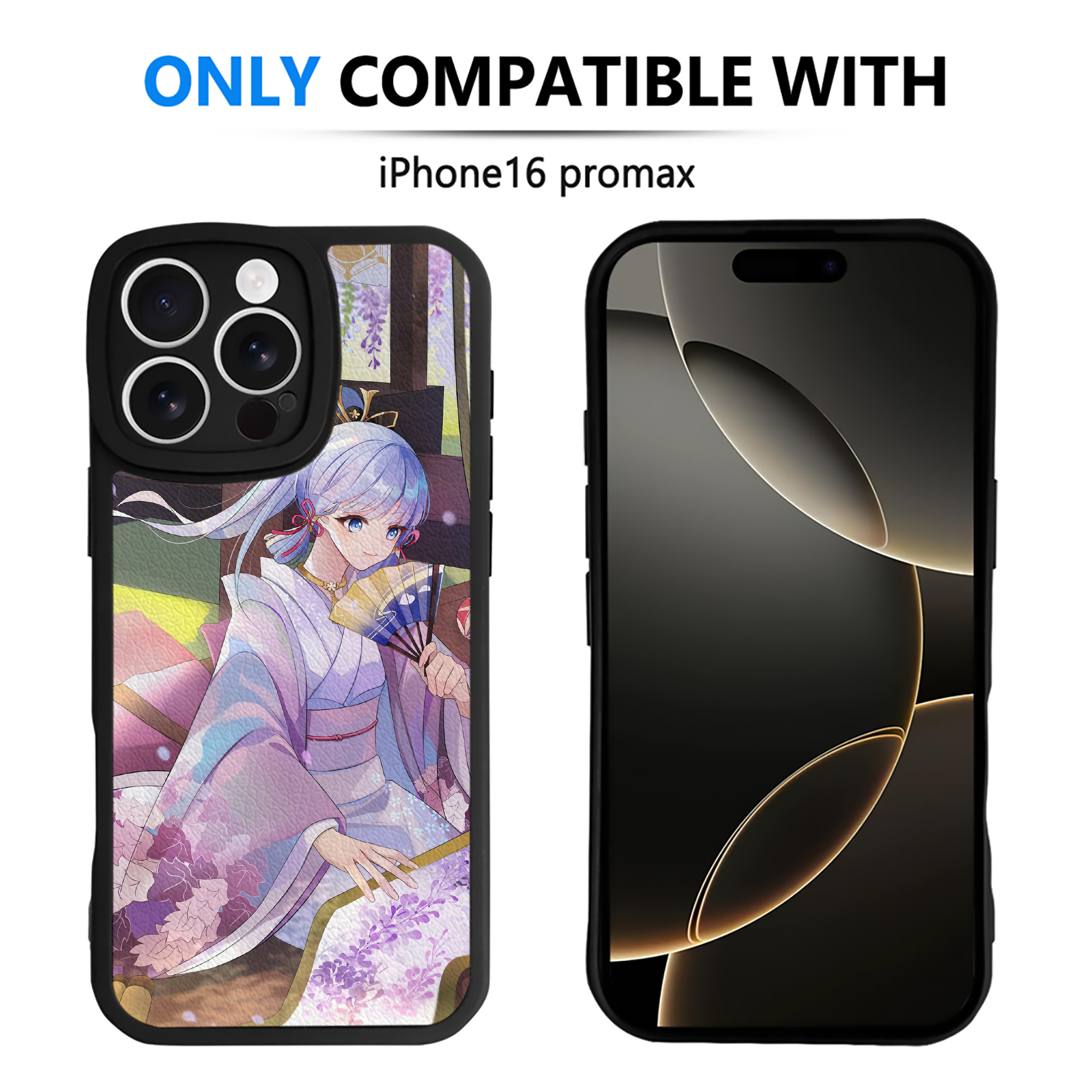 げんし神 genshin 【iPhone 16シリーズ対応】シリコンスマホケース（レザー調） 材質：シリコン